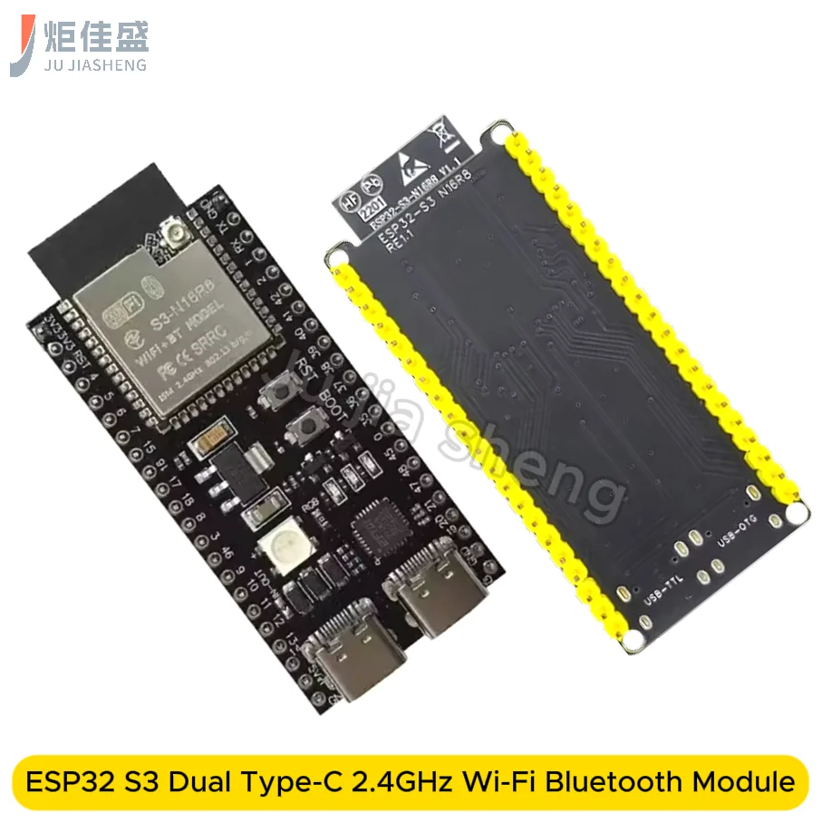 รูปสินค้า ESP32-S3 บอร์ดพัฒนา 44 พิน พร้อมเสาอากาศ สำหรับโปรเจกต์อิเล็กทรอนิกส์