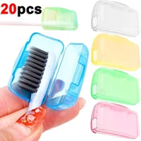 20/10/5Pc Toothbrush Head Cover Case Cap Portable Travel Hike Camping Brush Protect Teethbrush Storage Organizer Bathroom Supply 1