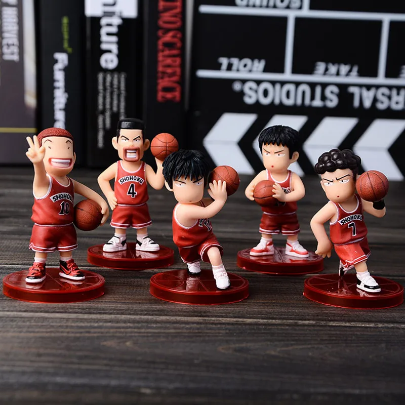 

7CM Slam Dunk Figure Akagi Takenori Rukawa Kaede Slamdunk Anime Action Figure Model Collection Statue Toy For Birthday Gift