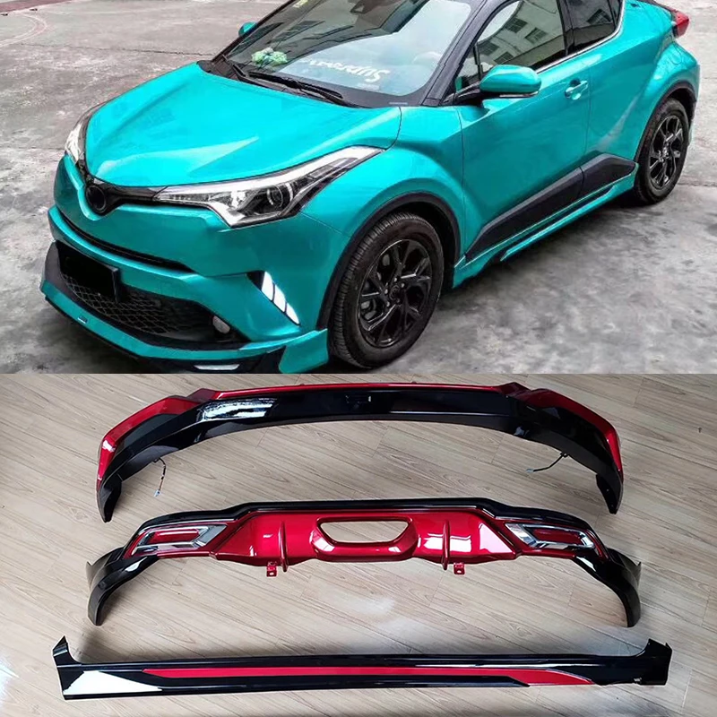 Car accessories For Toyota CHR C HR Bumper Body Kits Aerodynamic body ...
