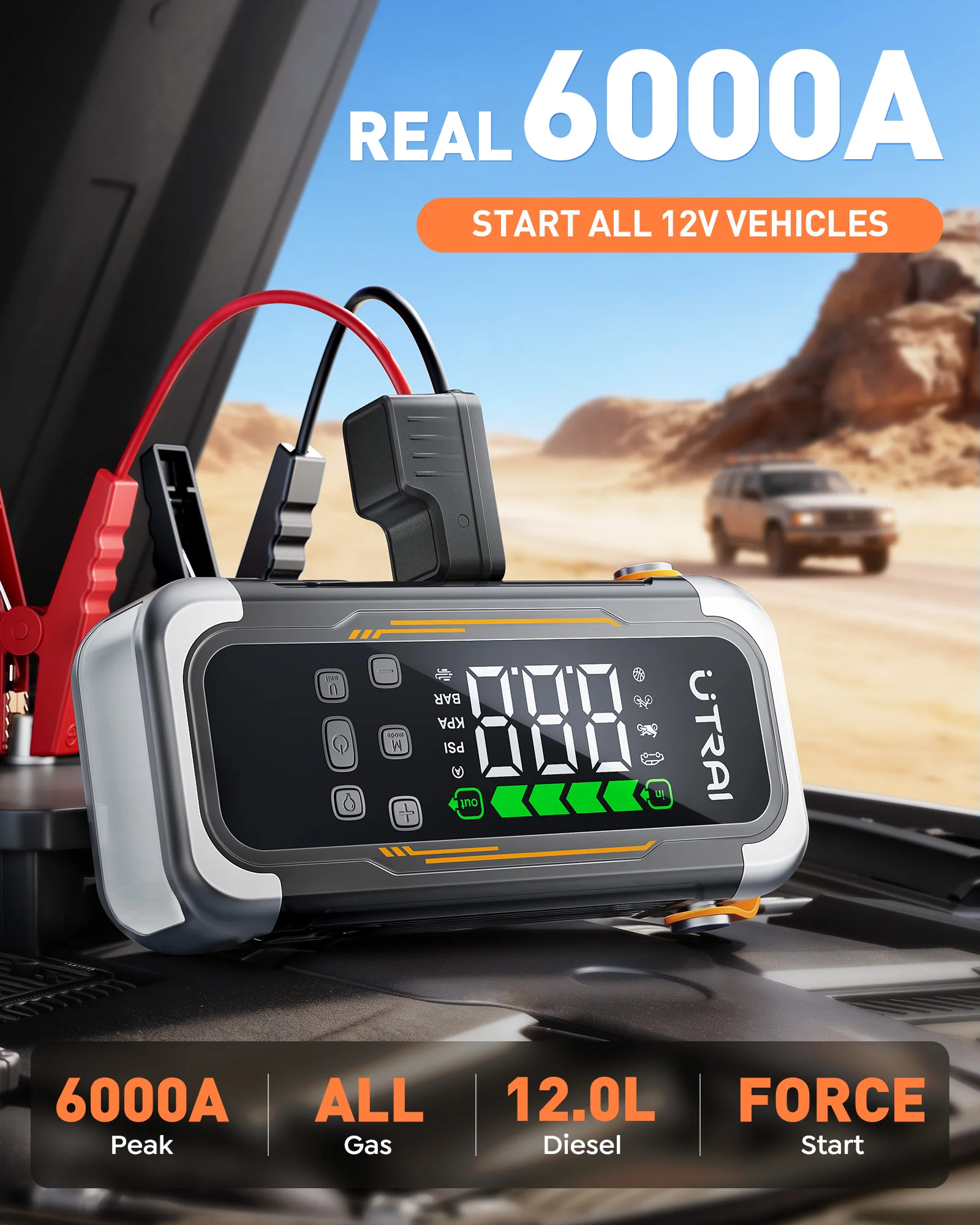 UTRAI Jump Starter Kit 2