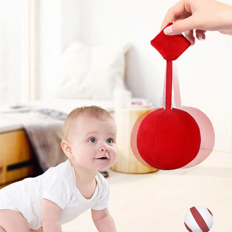 

Montessori Sensory Toys Baby Vision Training Ball Hand Grasping Ball Visual Enlightenment Kids Early Education Toy 0-12 Months
