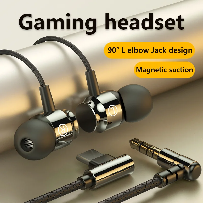 EARDECO Premium Wired Earbuds with Built-In Mic