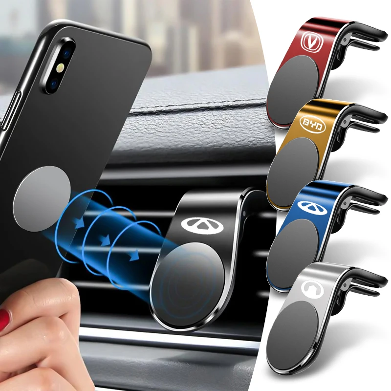 Car Phone Holder Vent Clip Phone Support Holder For Seat Leon