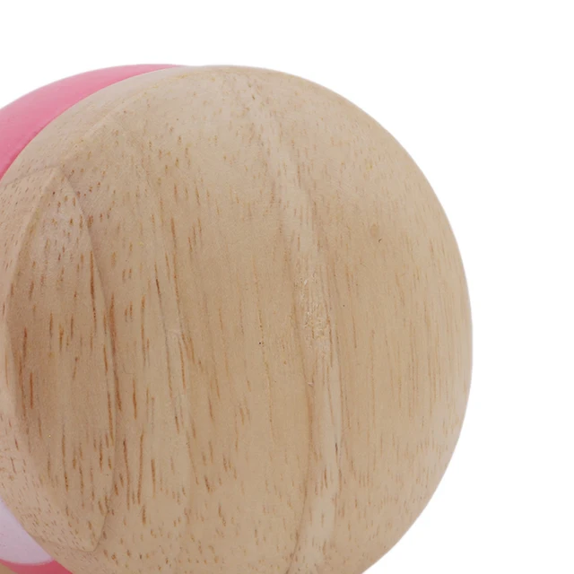 Cartoon Wooden Educational Block Toys Tumbler Doll Roly-poly Mobile Toy For Baby Newborns Kids Gift Stacking Game 3