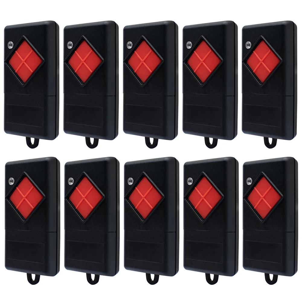 10pcs-dickert-mahs40-mahs40-01-mahs40-04-garage-door-command-gate-remote-control-40685mhz-red-button-transmitter