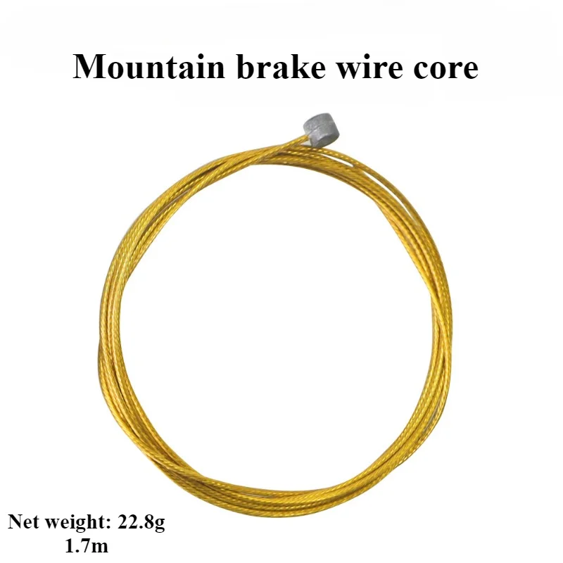 Gold Diamond Nano Grinding Wire Bicycle Braked Wires Stainless Steel Brakes Wired Core Inner Lined V Brake Cable Pull String