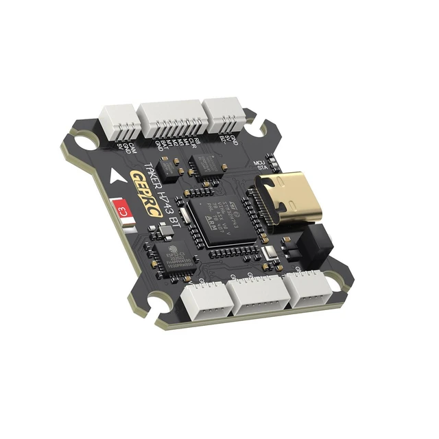 GEPRC TAKER H743 BT Dual Gyro 3-6S Flight Controller with 5V 12V BEC Output for RC FPV Racing Drone 2