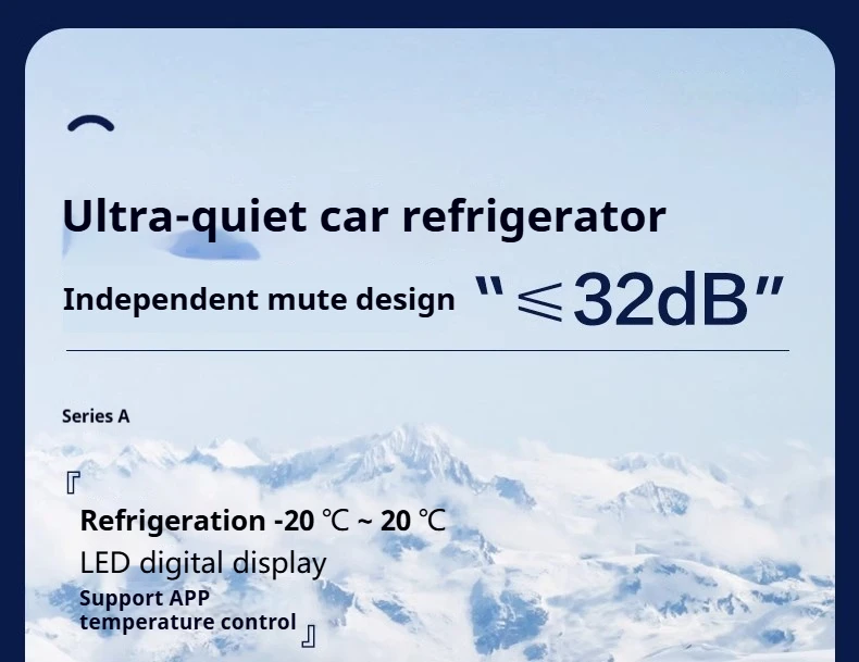 Description Picture 5 of itemCar and Home Fridge - Ultra-Quiet 32dB Compact Cooler for 12V/24V/220V Use