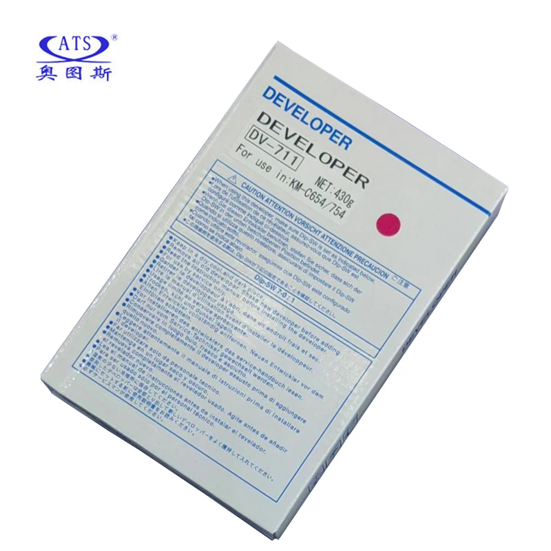 1PC DV711 C654 C754 Developer Powder For Konica Minolta Bizhub C 654 ...