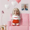 Photo customization plush pillow with text design facial filling 3D printed cushion,suitable for sofa bedroom decoration and car 1