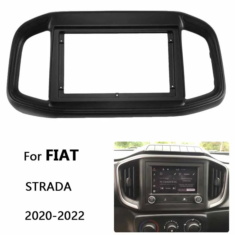 

Car Interior Accessories Radio Fascia For FIAT STRADA 2020 2021 2022 Auto Stereo Dash Panel Frame Kit Mount Bezel Faceplate