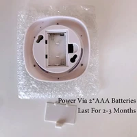 DUNICCTV-Fausse caméra LED créative clignotante rouge et blanche, système de sécurité de surveillance effrayant, alimenté par batterie 2AAA, nouveau 3