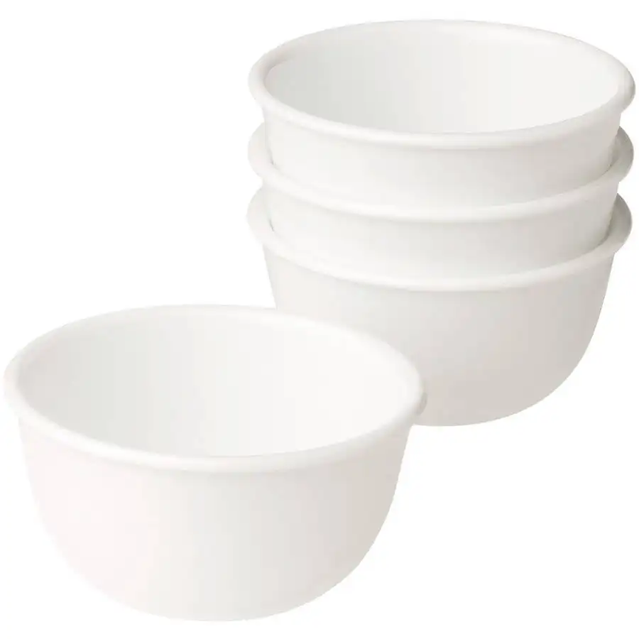 

Classic Winter Frost White, Rice Bowls, Set of 4, 12-oz