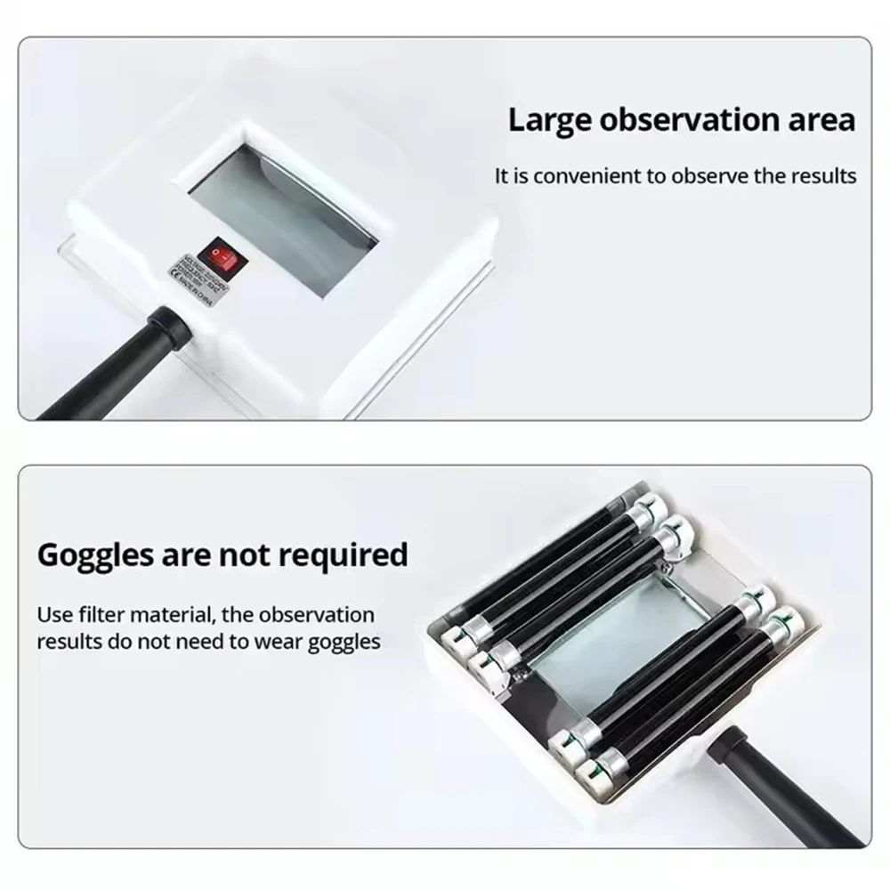 Professional Lamp Skin UV Analyzer Wood Lamp Facial Skin Test Machine Beauty Machines Professional Facial Skin Diagnostic Device