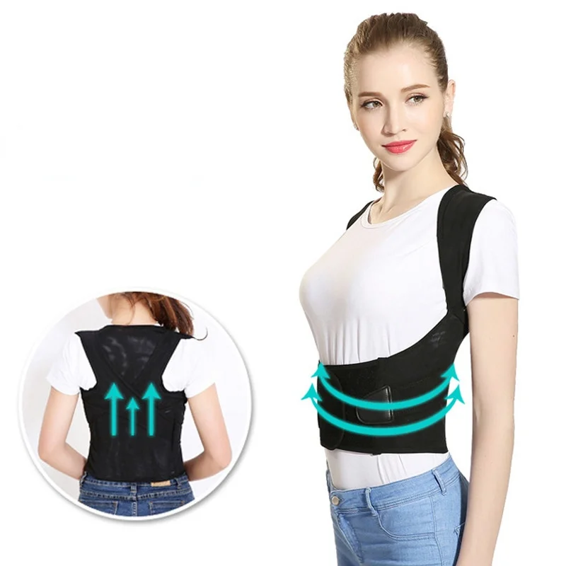 

Back Posture Corrector Therapy Corset Spine Support Belt Lumbar Adjustable Back Posture Correction Bandage for Men Women