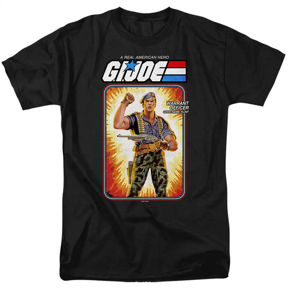 G.I. Joe Flint Card-T-Shirt Regular Fit Da Uomo