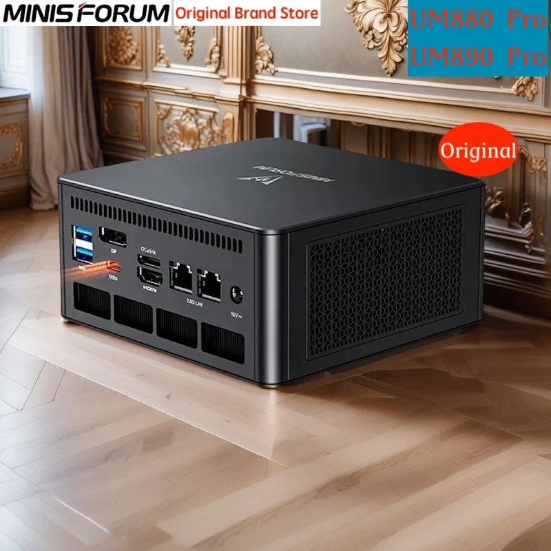Original New MINISFORUM UM890/UM880 Pro Mini PC AMD AI R9