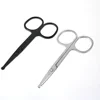 Stainless Steel Eyebrow Scissors Nose Hair Mini Small Eyelash Facial Hair Straight Round Tip Eyebrows Nail Beard Manicure Makeup 5