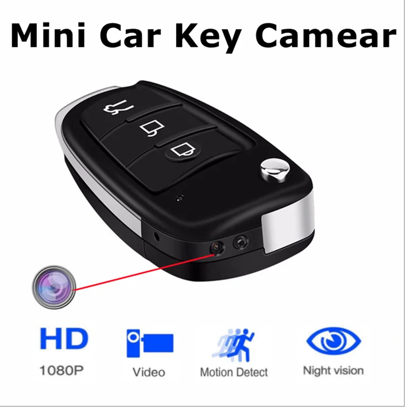 Mini Surveillance Cameras Key Secret Camera Video Recorder Camera Video Car Key Mini