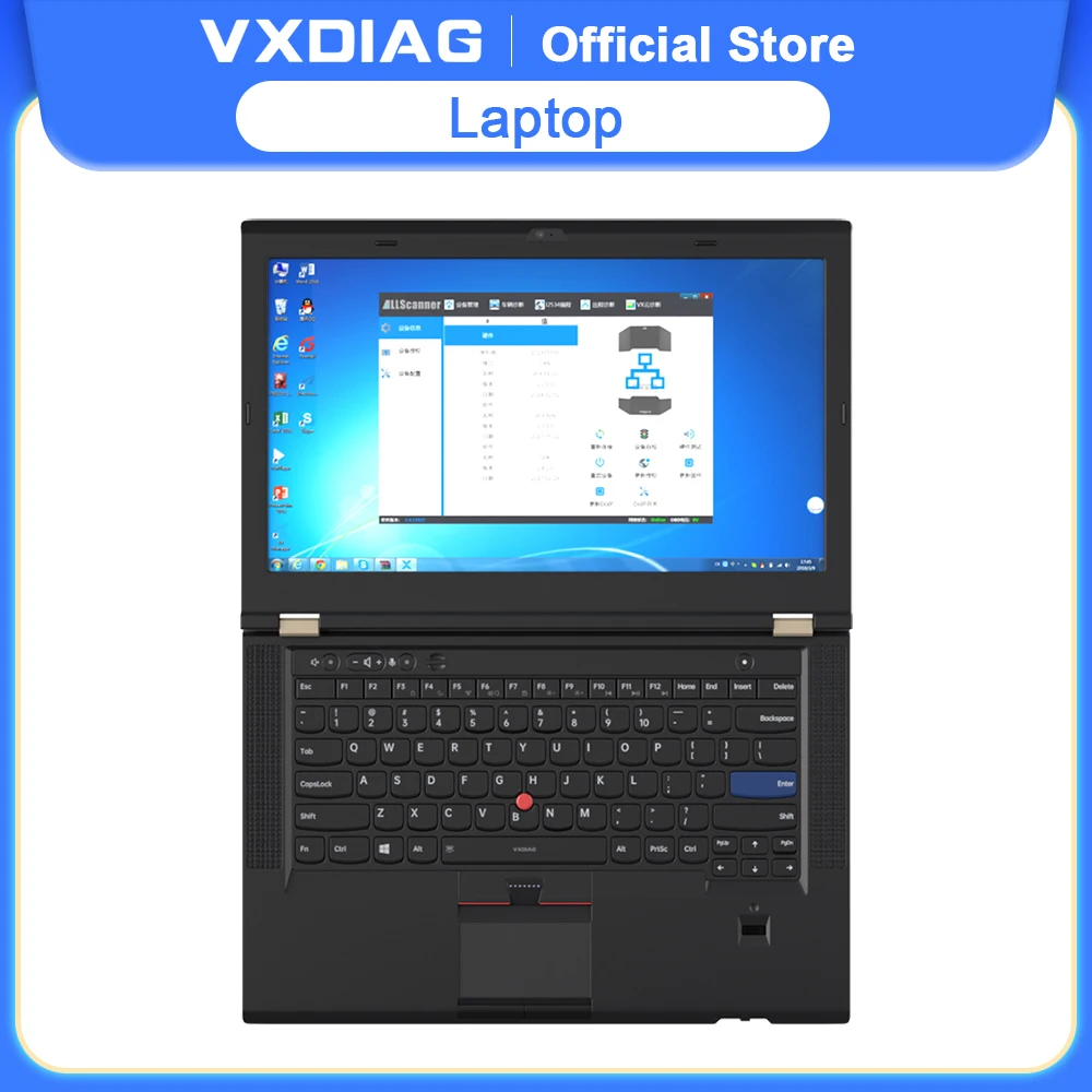 

VXDIAG автомобильные аксессуары Профессиональный ноутбук T430s T530 для VCX SE allscan диагностические инструменты для всех моделей для Benz для BMW