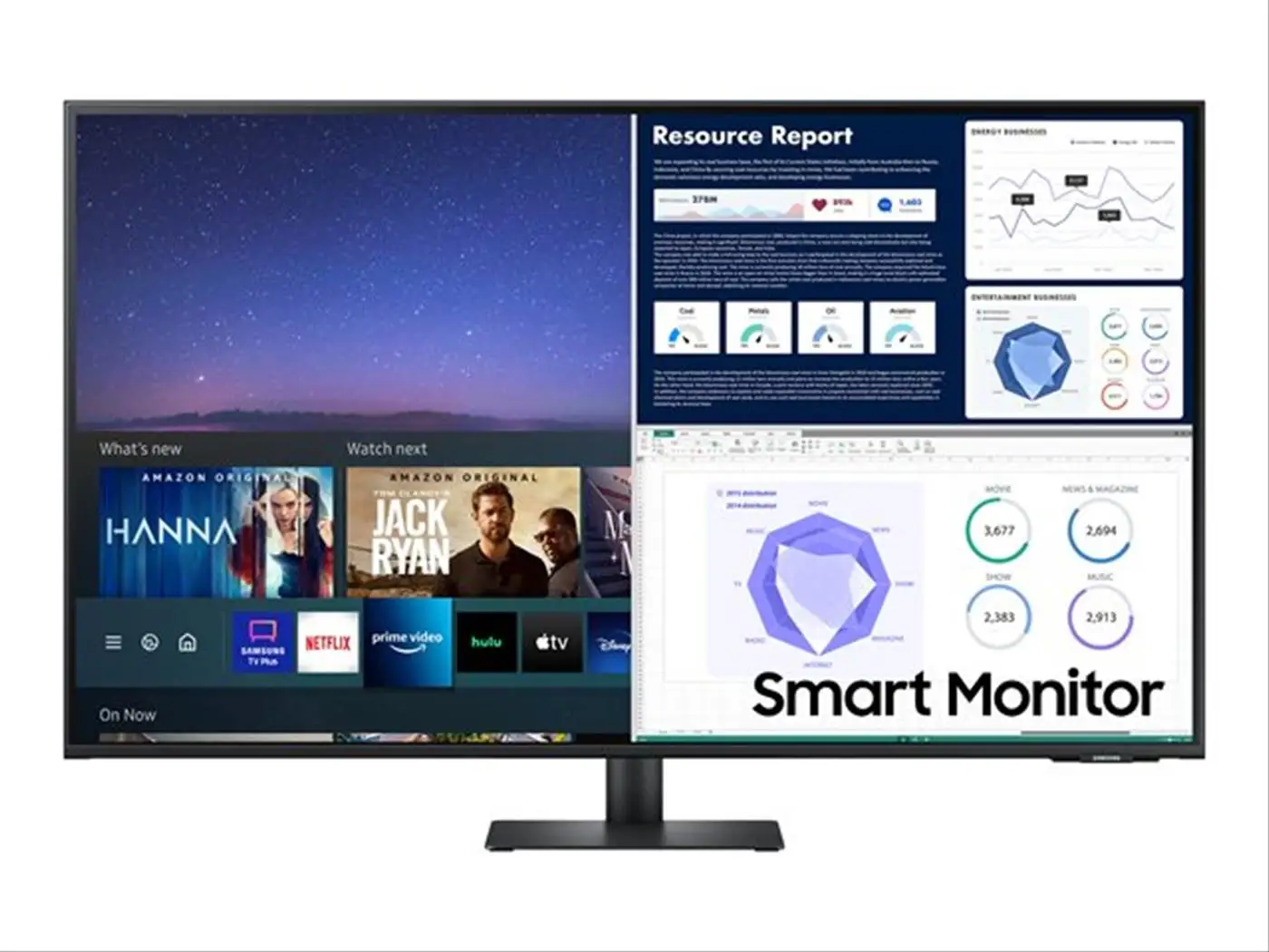 Monitor Samsung LS43AM700UUXEN 43 &quotLED UHD 4K | Компьютеры и офис