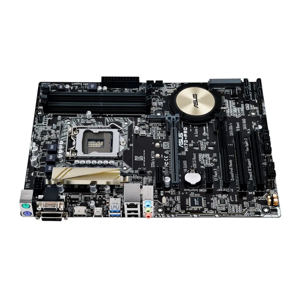 ASUS H170-PRO Motherboard + i5-6500 cpu kit Intel H170 LGA 1151 4