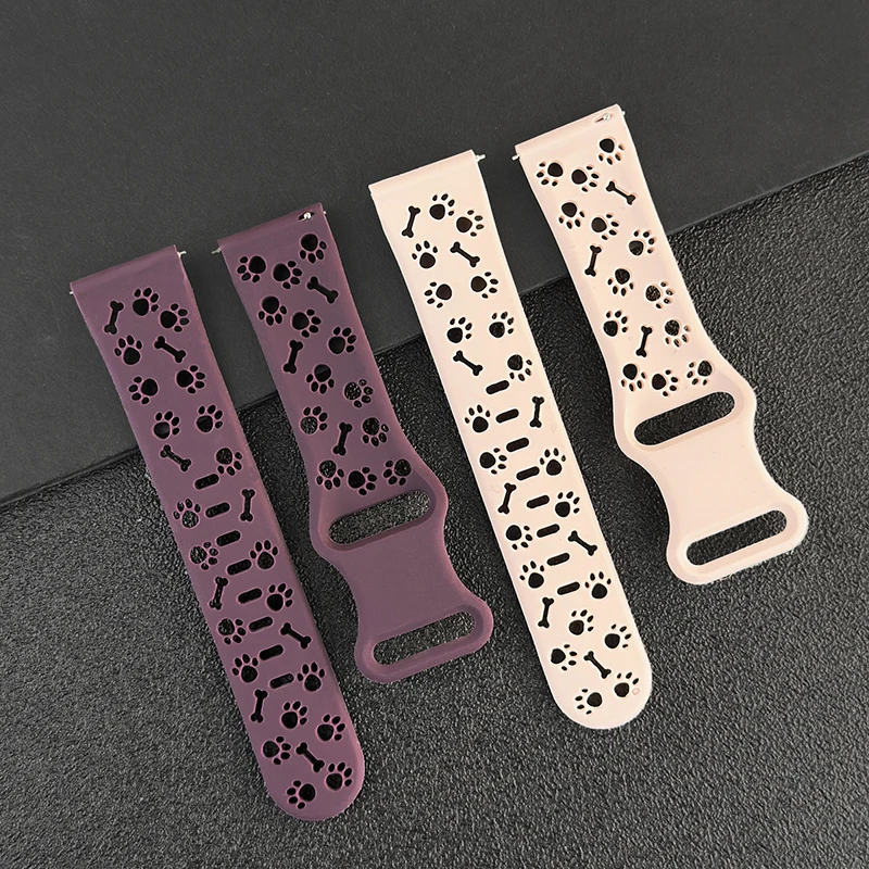 Versatile Silicone Watch Strap - Premium Adjustable Band in Multiple Widths