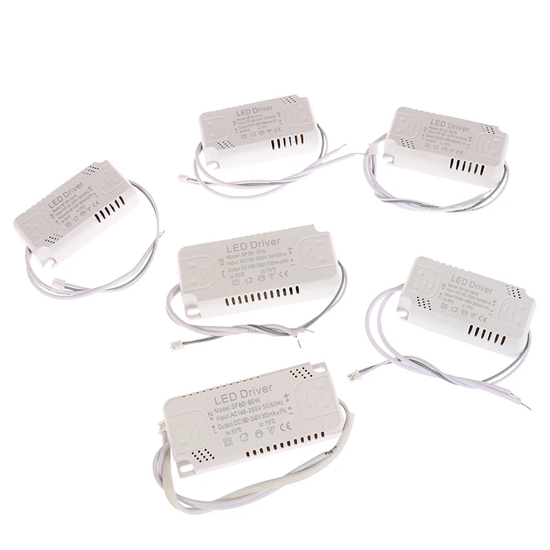 LED Driver 300mA Board 8-24W 20-36W 30-50W 36-60W 50-70W 60-80W LED Power Supply Unit Lighting Transformer For Driver Light！