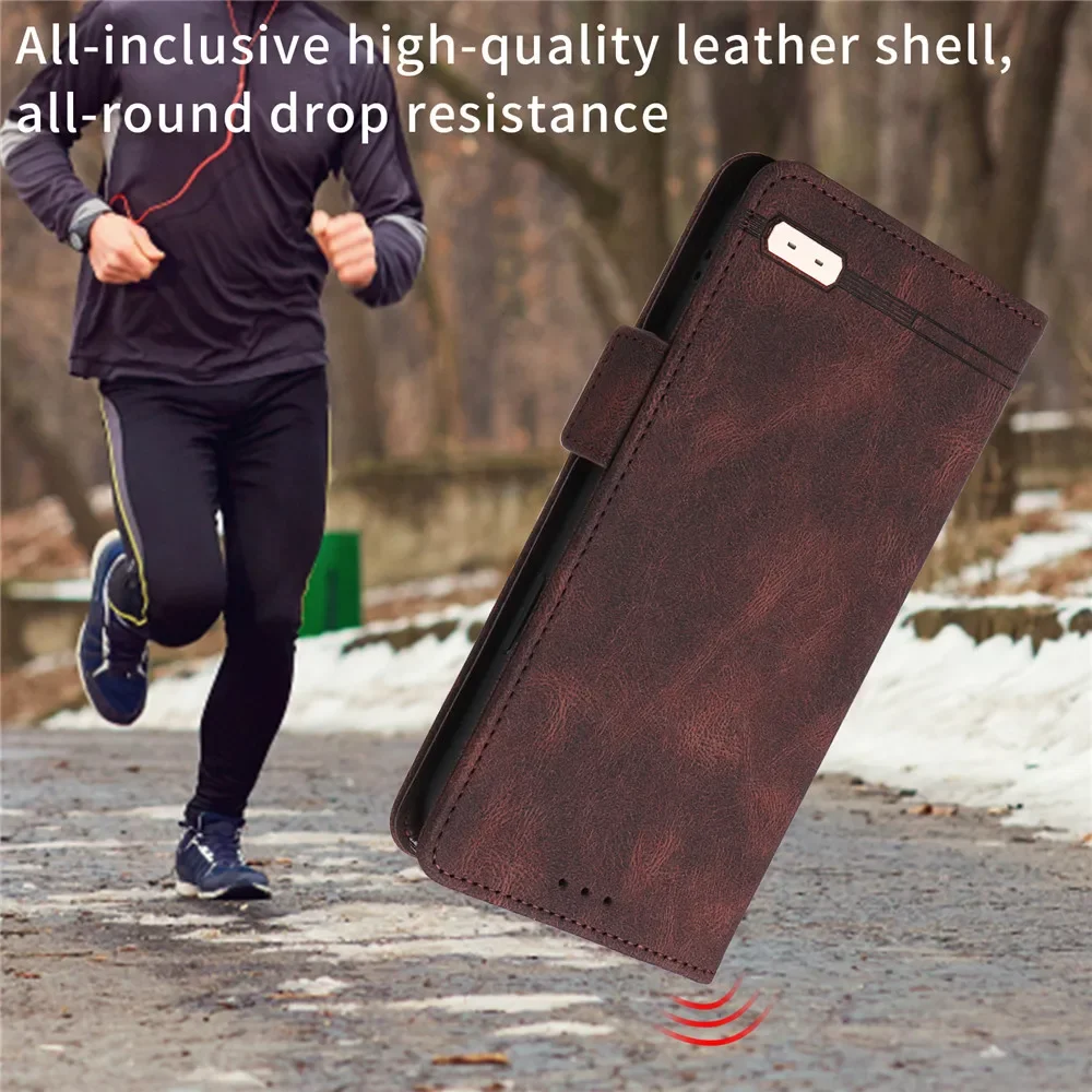 Luxury Leather Wallet Flip Case - Premium Book Cover