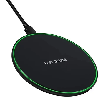 Base di Ricarica Wireless Veloce per Smartphone iPhone 17 16 15 14 13 12 Pro XR 8 XS Max Samsung Note Xiaomi