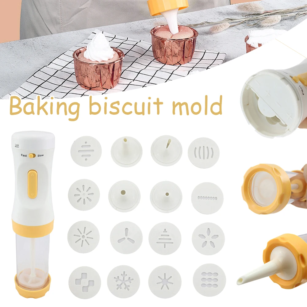 

Electric Cream Decorating Tool Battery Powered DIY Icing Dispenser For Children