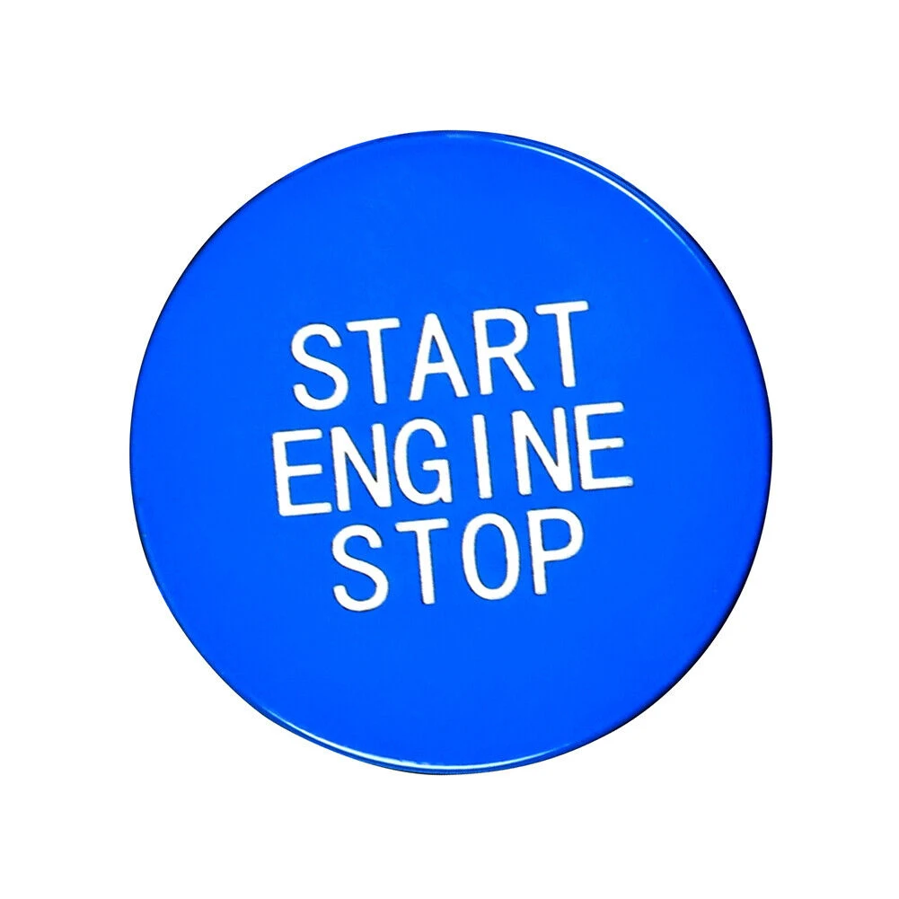 

Car Engine Start Button Cover Trim For BMW 3 8 Series G20 Car Interior Trim Parts ABS Blue Auto Button Cover