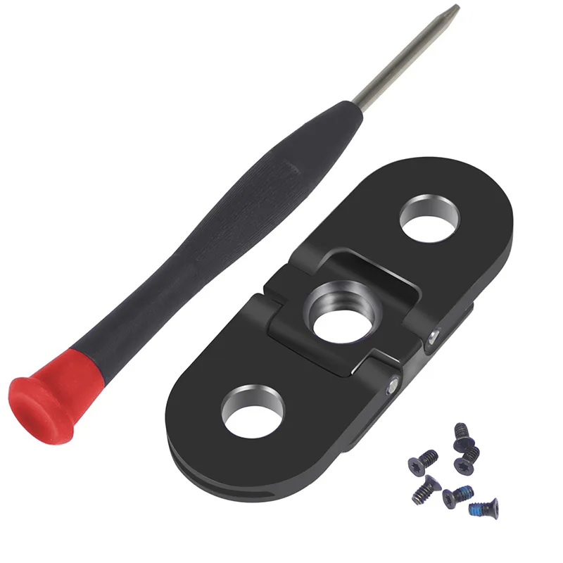 Dita Pieghevoli Compatibili Con Go Pro Hero 10 Hero 9 Hero 8 Black Max, Supporto Adattatore Di Ricambio Con Porta Connettore Treppiede 1/4