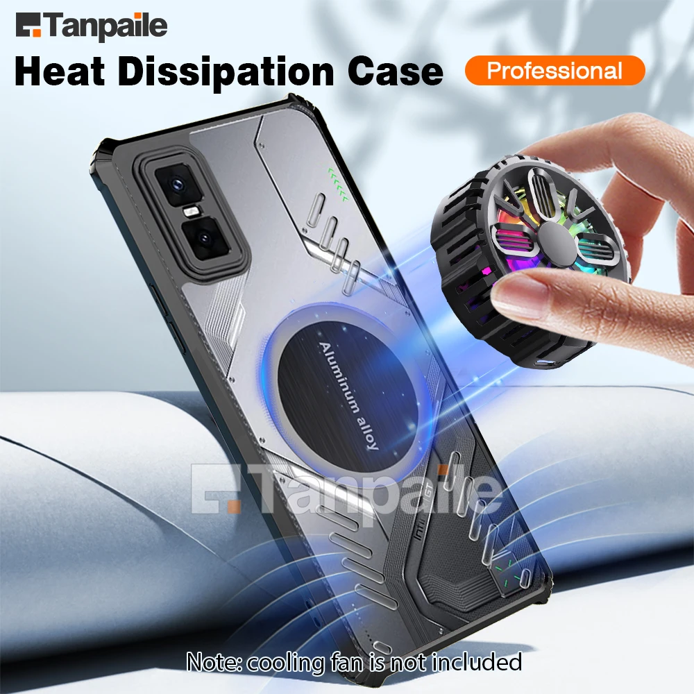 Enhanced Cooling Magnetic Shockproof Case with Heat Dissipation