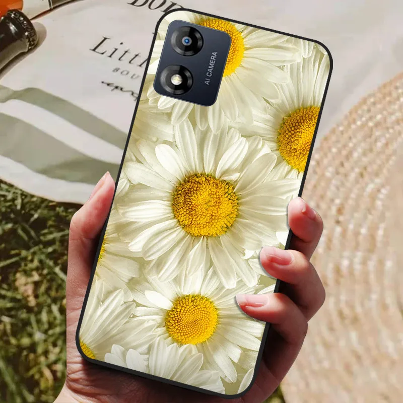 Sleek Black Soft TPU Silicone Back Cover - Stylish Protective Case