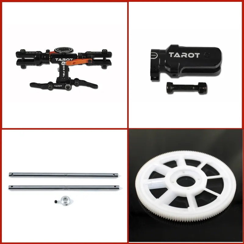 Moteur RC Drone Hélicoptère Pièces de Rechange - Moteur Principal, Queue, Patins, Support