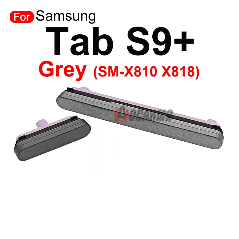 삼성 갤럭시 탭 S8울트라 s8+ 플러스 탭 s9+ SM-X810 X818 X900 X906 x800 x806 GT-P5200 사이드 키 버튼 교체 부품
