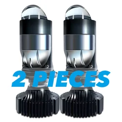 Stella Enhanced Auto Lamp LED Headlight Bulbs with Turbo Fan - High & Low Beam - 6000K White Lighting (6000K White)
