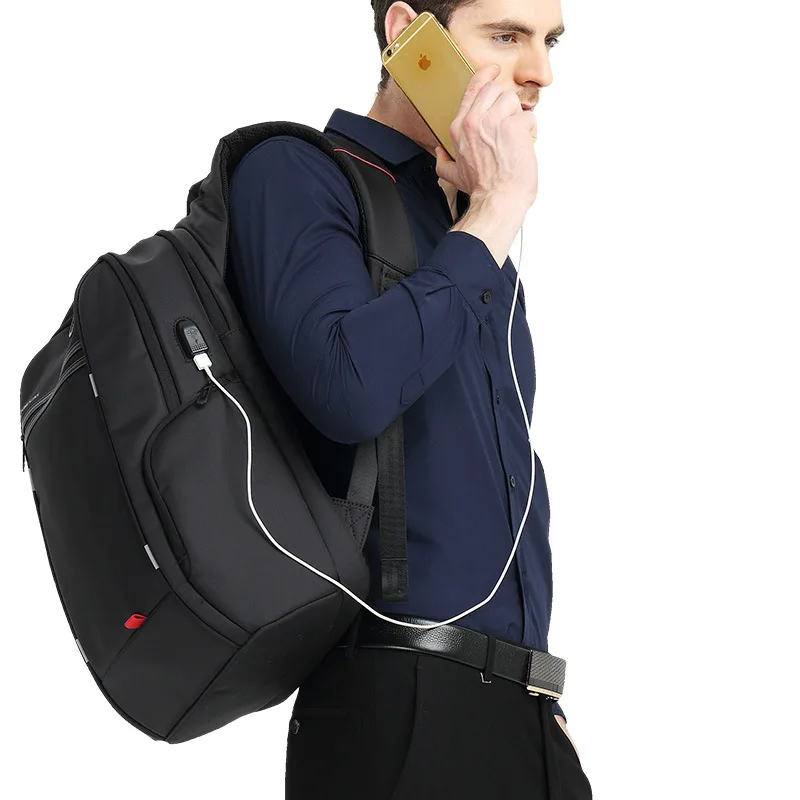Waterproof Laptop Backpack with USB Charging for Men and Women