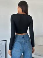 Hannah Knot Cutout Metal Trim Top 3