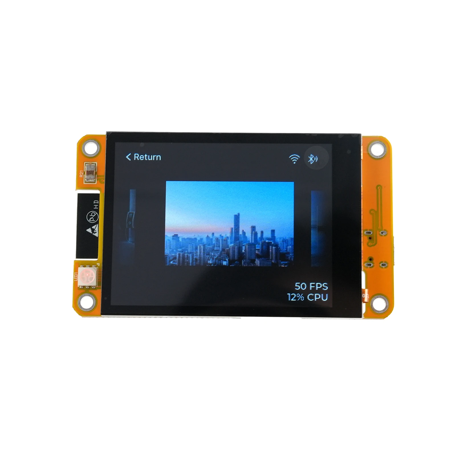 JC2432W328 시리즈 ESP32 2.8인치 IPS TFT 디스플레이 모듈 ST7789 (저항식 또는 정전식 터치 스크린 포함)