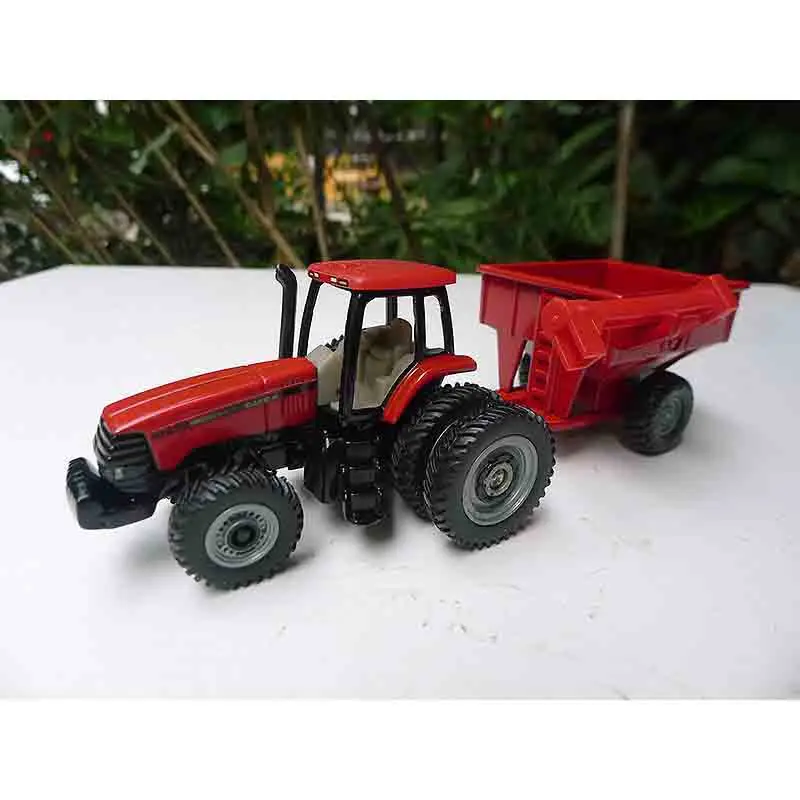 

ERTL Diecast Alloy 1:64 Scale 14299 CASE IH MX255 W Grain Cart Tractor Cars Model Adult Toy Classic Souvenir Gift Static Display