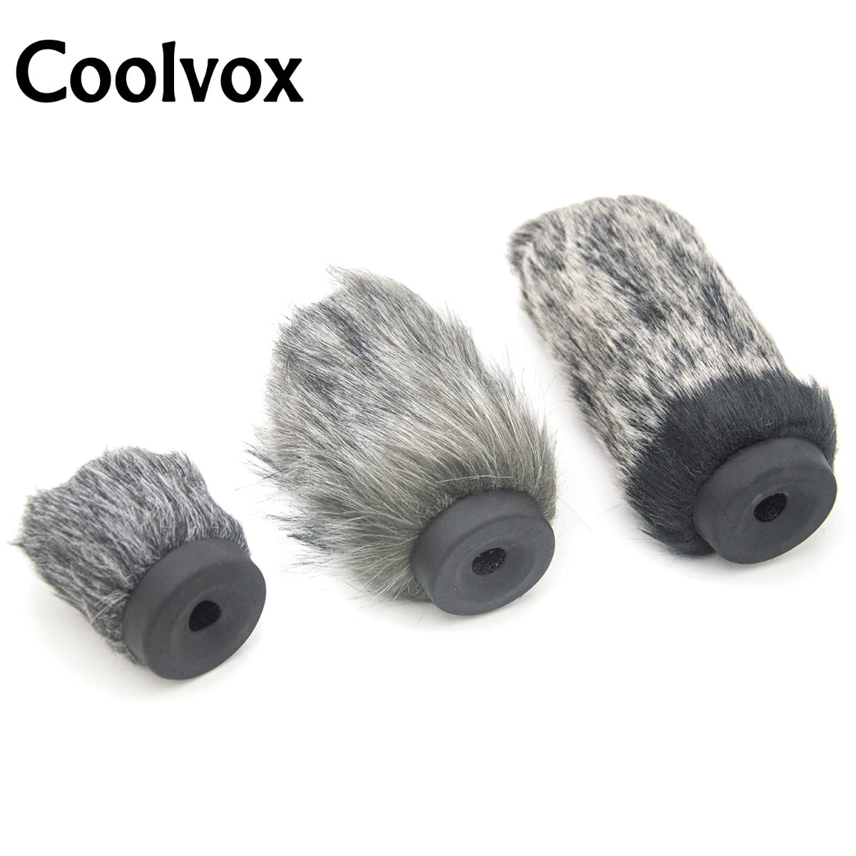 MIC Windshield Windscreen Muff for RODE VideoMic for Takstar SGC-598 MKE600 Artificial Fur Wind Shield 12.5cm Deepth microphone windscreen microphone accessories