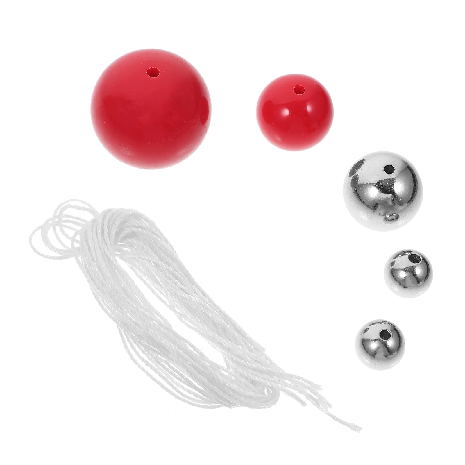 

5pcs DIY Mechanics Pendulum Balls Mechanics Teaching And Learning Balls Plastic Steel Newton Balls