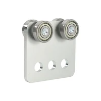 4 Wheel Trolley Assembly Trolley Roller Stable Welding for 1-5/8" Wide and All 1-5/8" or Taller Strut Channel 1