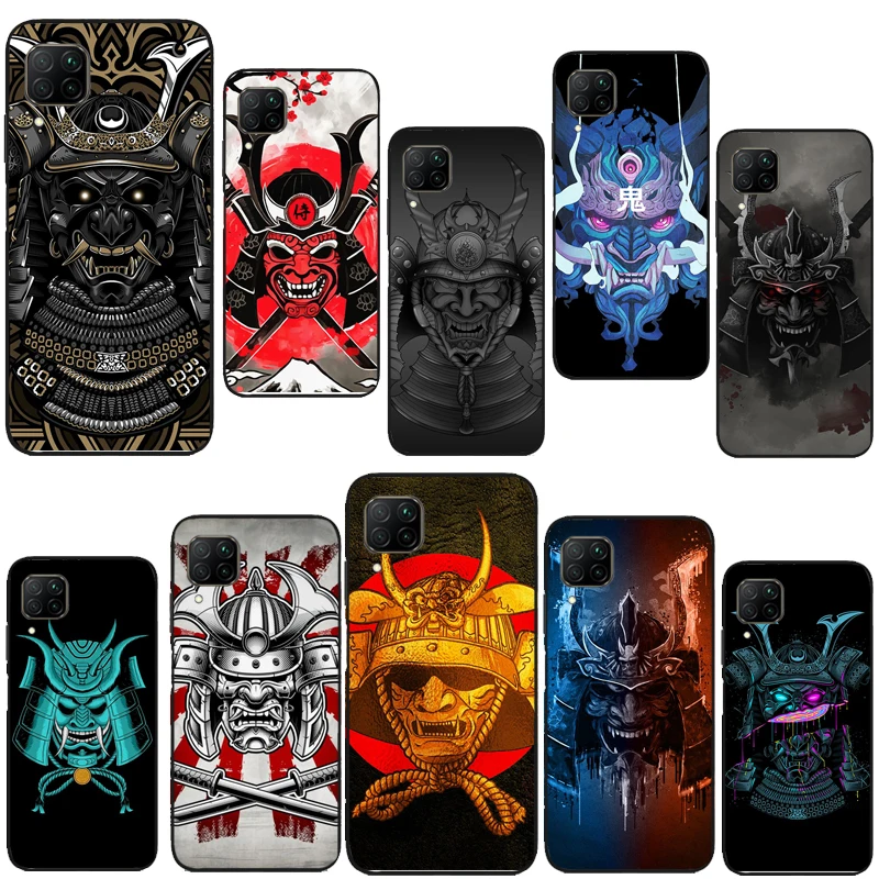 Oni Samurai Mask Design Phone Case - Sleek and Protective Cover