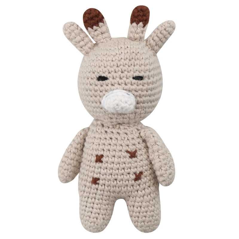 

13cm Photostudio Props Hanging Pendant Party Gift Cutie Deer Stuffed Knit for Do