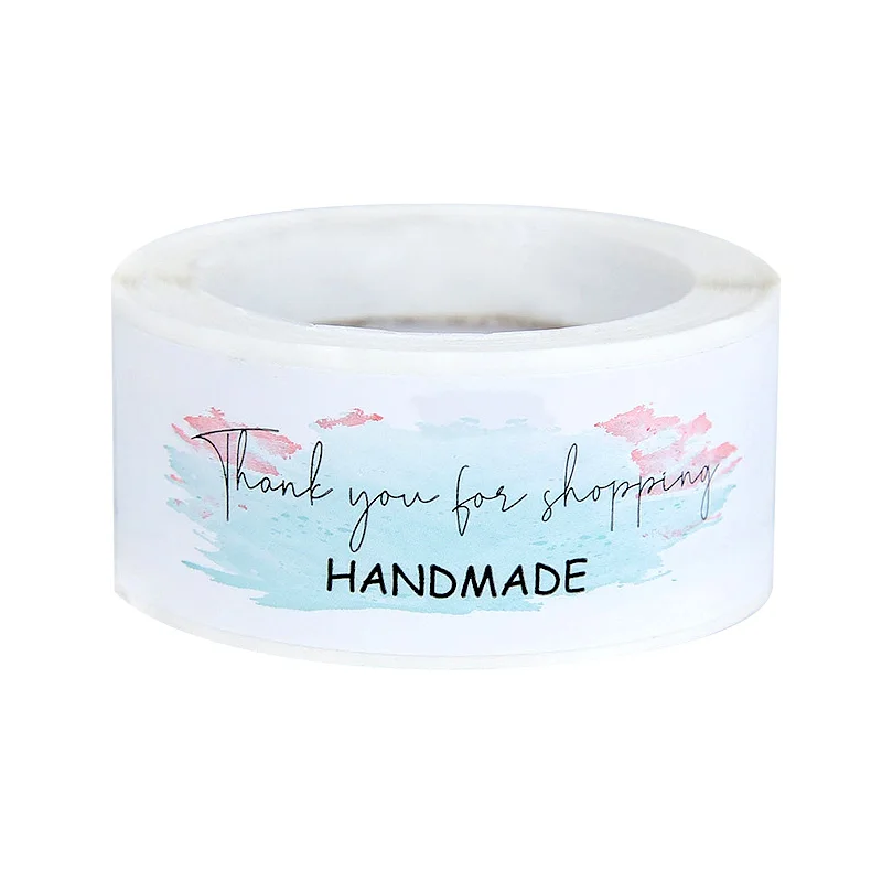 120Pcs Thank You for Your Order Stickers Labels for Envelope Sealing for Small Business Decor Sticker Stationery Package Decor 