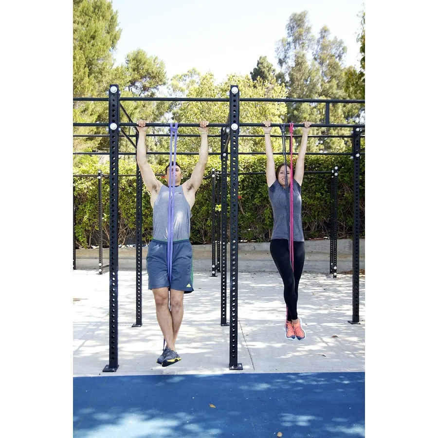 Combo Pull Up Assist Bands | Heavy Duty Resistance Exercise Bands for Powerlifting, Mobility, and Stretching | Resistance Bands